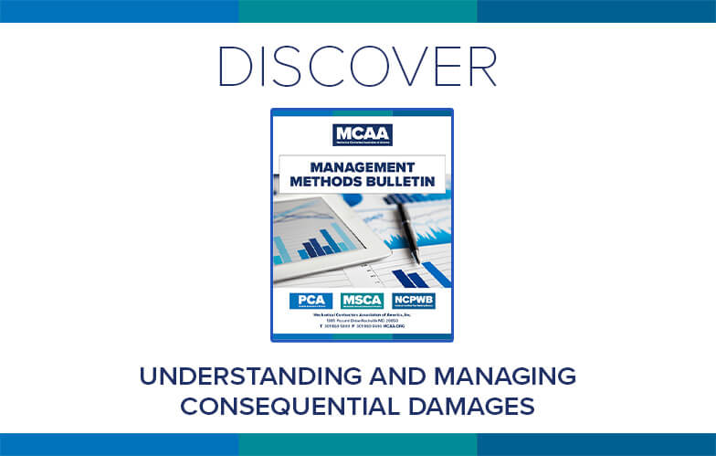 Resource Highlight: MCAA’s Understanding and Managing Risks Associated with Consequential Damages