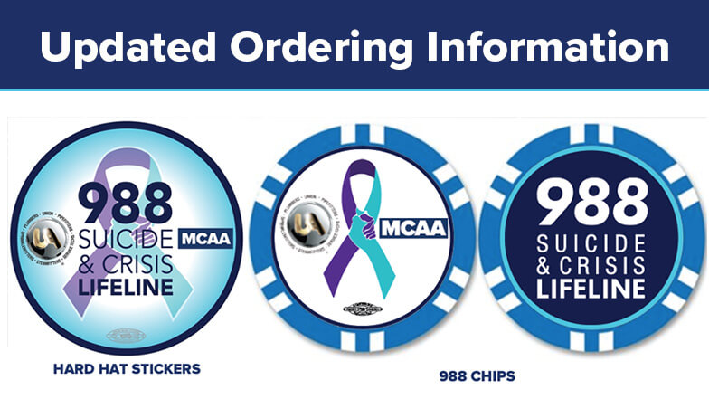 Now Order 988 Awareness Chips & Stickers Direct to Your Door
