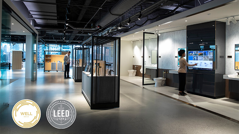 Sloan’s Chicago Showroom Earns LEED Silver, WELL Gold Certifications